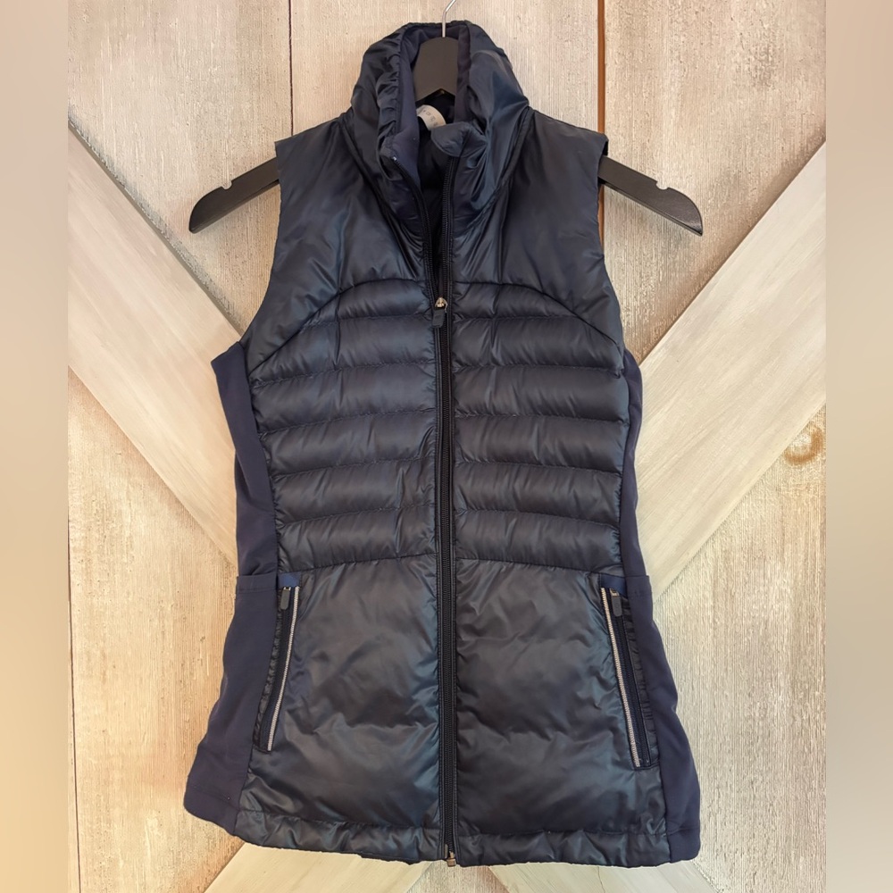 Lululemon Navy Puffer Vest